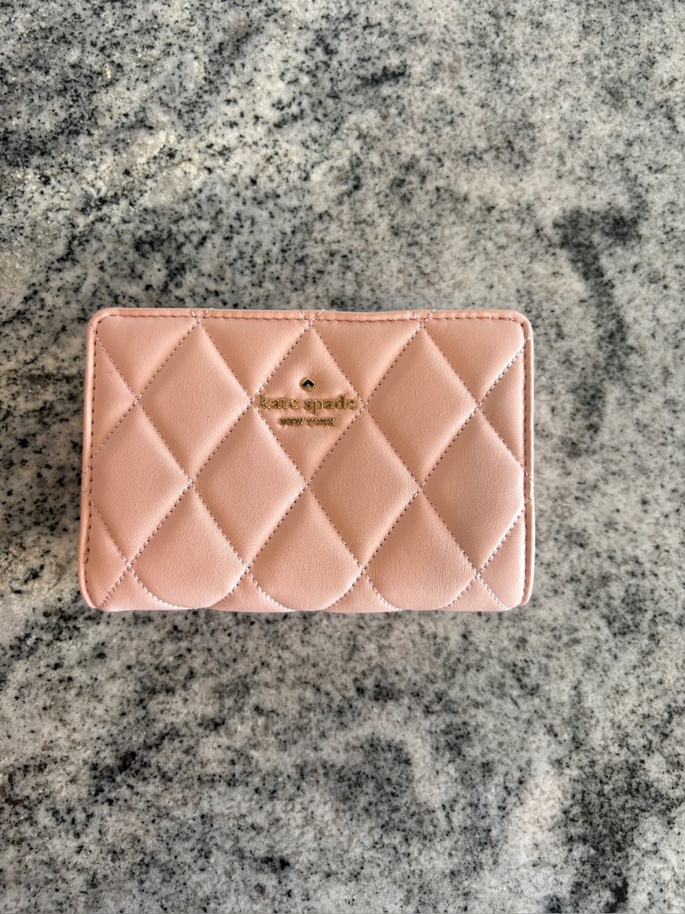 Kate Spade Quilted Pink Wallet